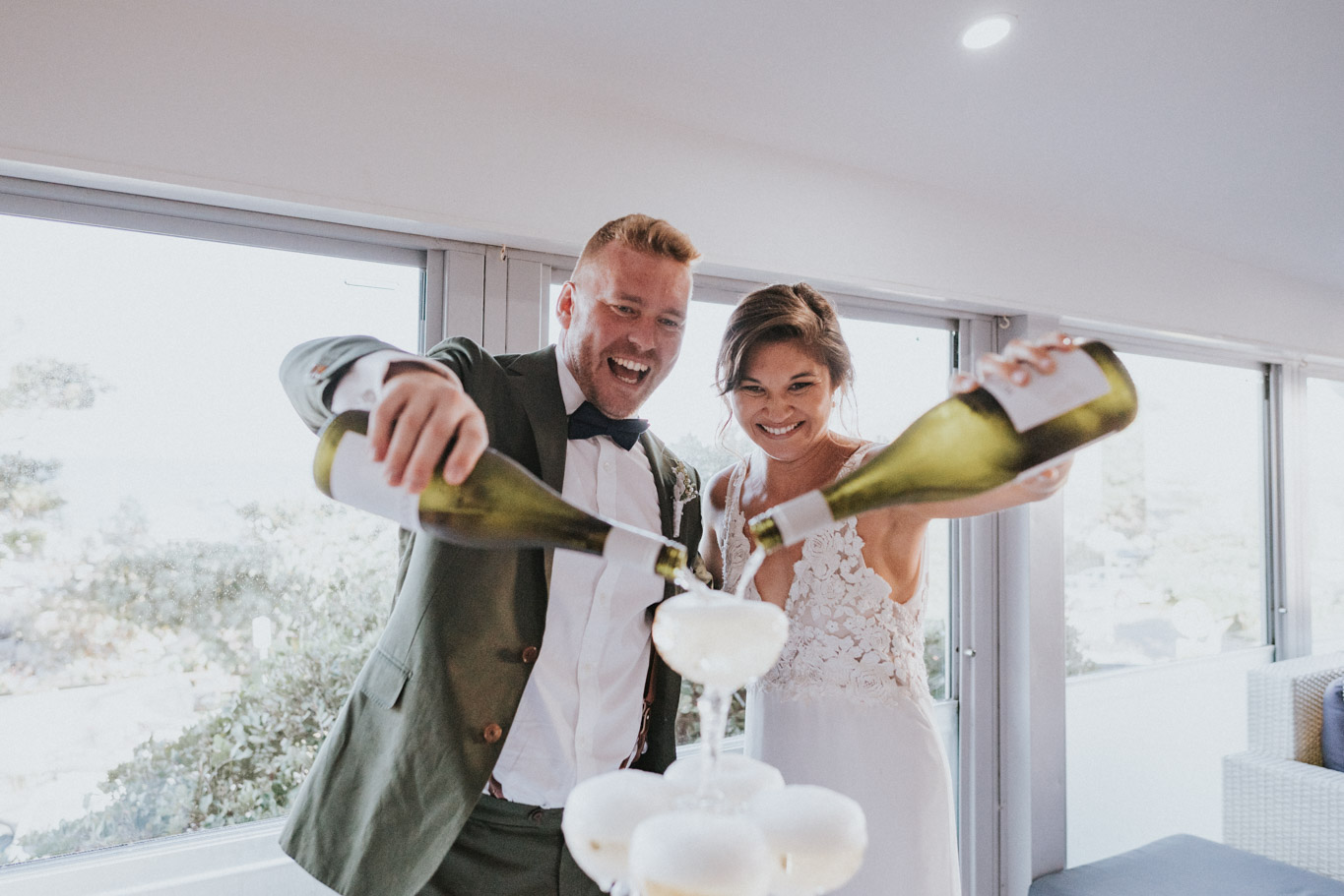 Nikki and Chris's wedding photographed by Summer Club Band