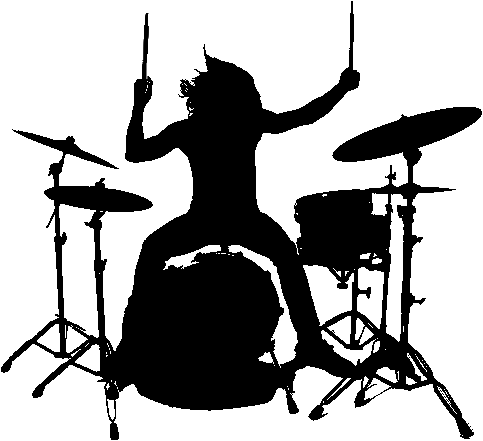 Drummer performing live with Summer Club Band